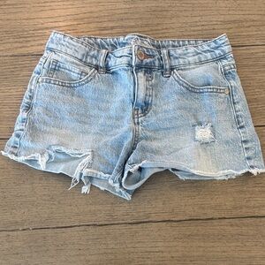 art class Light Blue Distressed Denim Cutoff Shorts